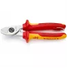 Knipex 95 16 165 T Kabelcrimper Crimpgereedschap Zwart, Geel