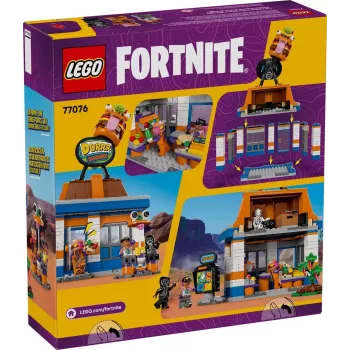 LEGO bouwspeelgoed LEGO FORTNITE 77076 Durrr Burger Restaurant speelset — 546 onderdelen, 4 minifiguren, 270×180×90 mm