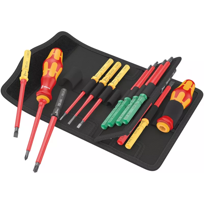Wera Kraftform Kompakt VDE 17 Universal 1 schroevendraaierset (05006611001)