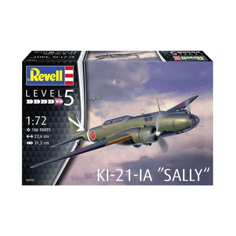 Revell KI-21-LA Sally 1:72 modelbouwpakket