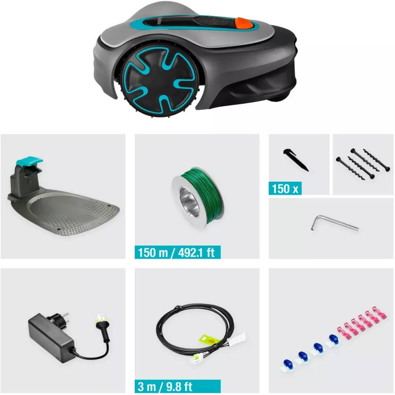 Robotgrasmaaier Gardena SILENO minimo