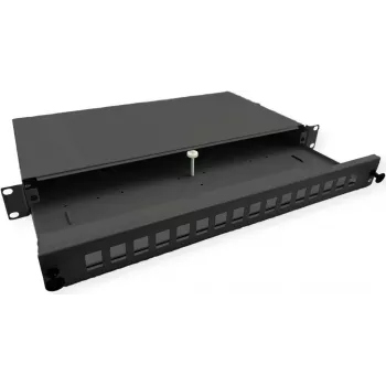 ROLINE 19LWL patchpanel box+front voor 16x keystones (21.17.0351)