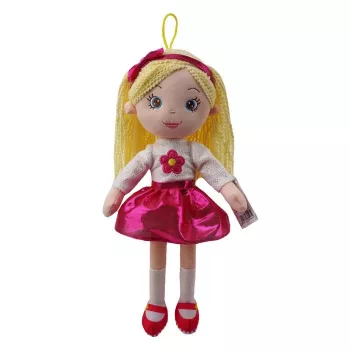 TULILO Eliza stoffen pop 38 cm stoffen dier om mee te spelen en te decoreren