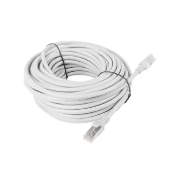 LANBERG Cat5e U/UTP RJ-45 patchkabel PCU5-10CC-1500-S, 15 m, grijs, CCA, 26 AWG, 100 MHz