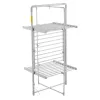 Elektrisch opvouwbaar wasrek Adler AD 7829 — 300 W, 148×52×90 cm, wit, vrijstaand