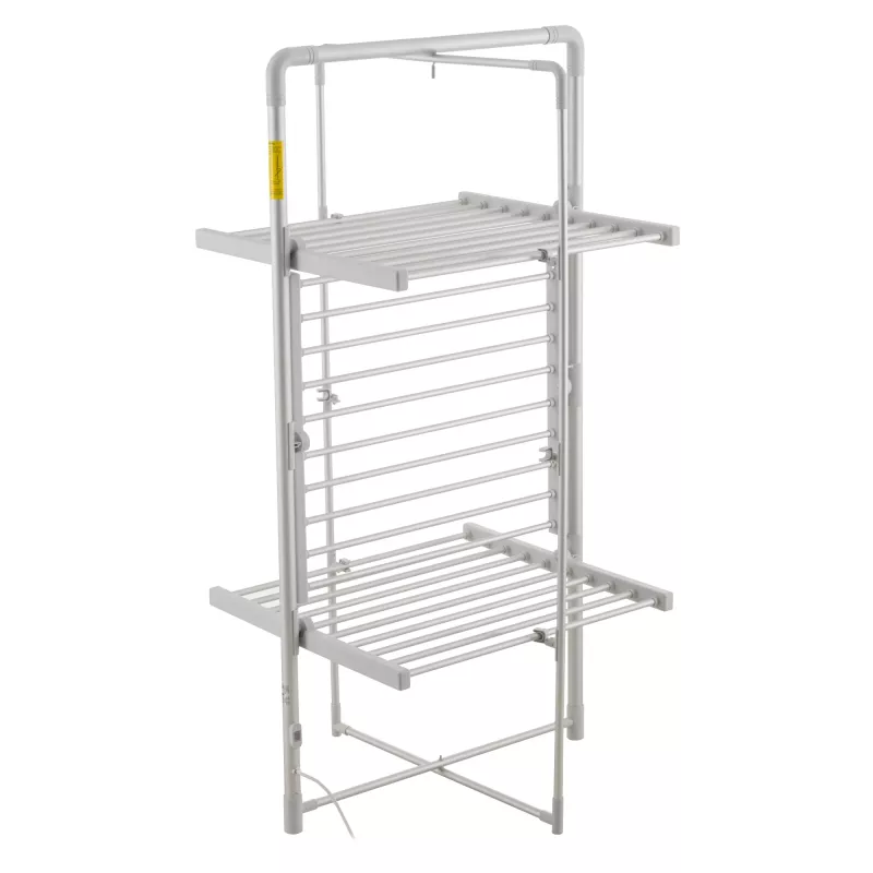 Elektrisch opvouwbaar wasrek Adler AD 7829 — 300 W, 148×52×90 cm, wit, vrijstaand