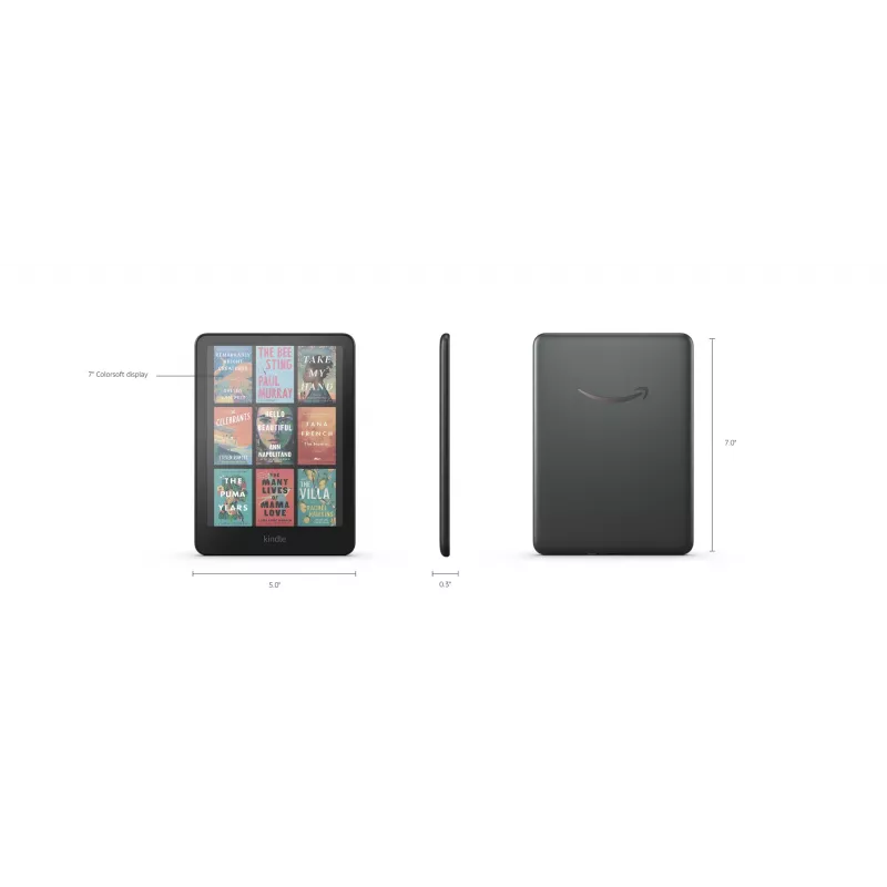 Amazon Kindle Colorsoft Signature Ed. e-bookreader touchscreen 32 GB Wi-Fi zwart