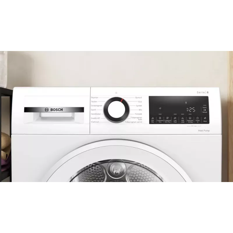 Bosch WQG2320LSN Warmtepompdroger 8 kg Wit