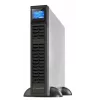 PowerWalker VFI 1000CRM LCD UPS noodstroomvoorziening (UPS) dubbelconversie (online) 1 kVA 800 W 3 AC-uitgangen