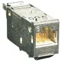 BTR E-DAT Cat.6A 8(8) RJ-45 inzetmodule, zilver, 41,95×14,7×19,1 mm