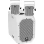 Actieve luidsprekerset Omnitronic BOB-10A ws met 2x BOB-4 ws – actieve hoofdbox BOB-10A en twee satellieten BOB-4, compacte actieve PA-luidsprekers