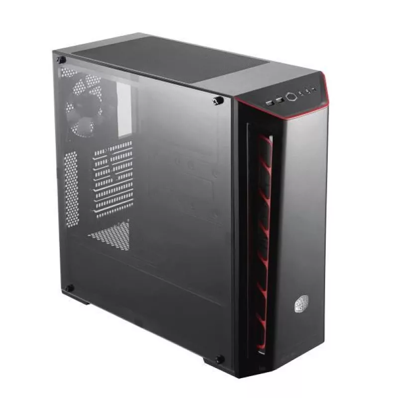 Cooler Master MB520-KGNN-S01 MasterBox 520 zwart, ATX, midi-tower, randloos transparant venster