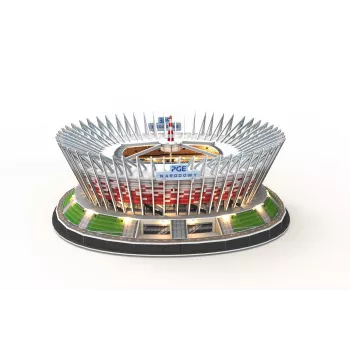 3D-puzzel cubicfun PGE National LED model 306-L541H — LED-verlicht architectonisch papieren model