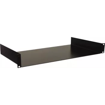 Rack-montageplateau Omnitronic 30100916 1U, zwart, staal 19 inch