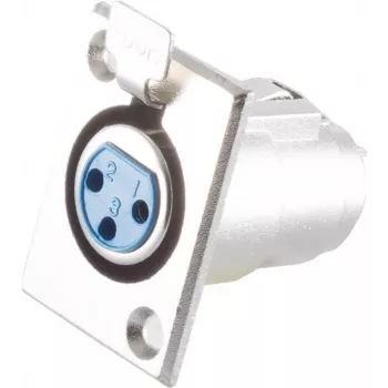 XLR-koppeling ShiverPeaks BS55021 flensmontage audio-connector