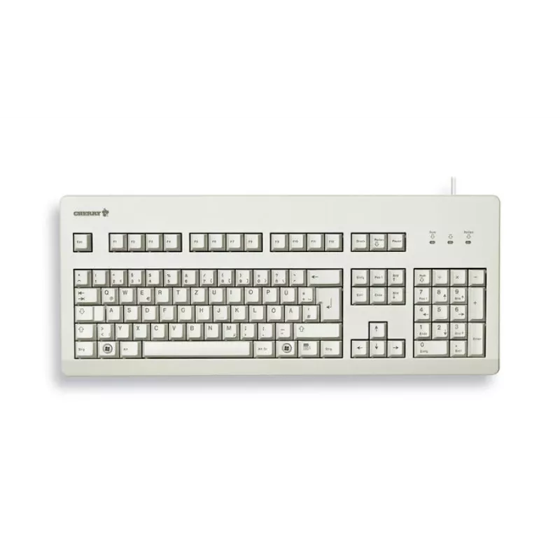 CHERRY G80-3000 toetsenbord universeel USB QWERTZ Duits grijs