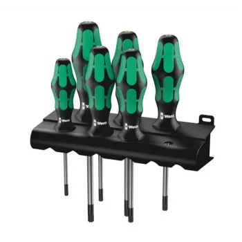Wera 367/6 TORX BO - schroevendraaierset - 6 stuks - geïsoleerd (05138250001)