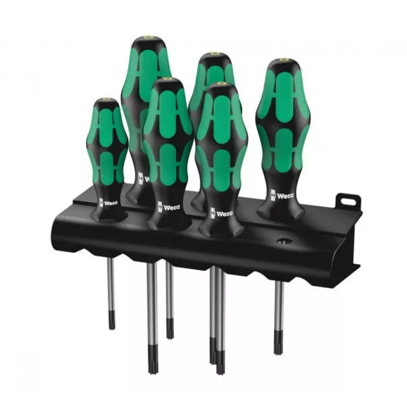 Wera 367/6 TORX BO - schroevendraaierset - 6 stuks - geïsoleerd (05138250001)