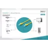 Patchkabel Digitus CAT 5e U/UTP DK-1512-050/Y 5m geel