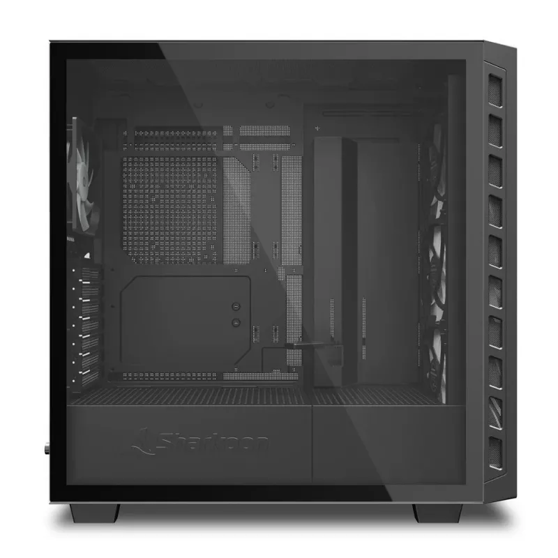 Sharkoon REBEL C80G RGB midi tower zwart