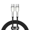 USB-C-naar-USB-C-kabel Baseus CATJK-C01, USB 3.2 Gen 1, 1 m, zwart