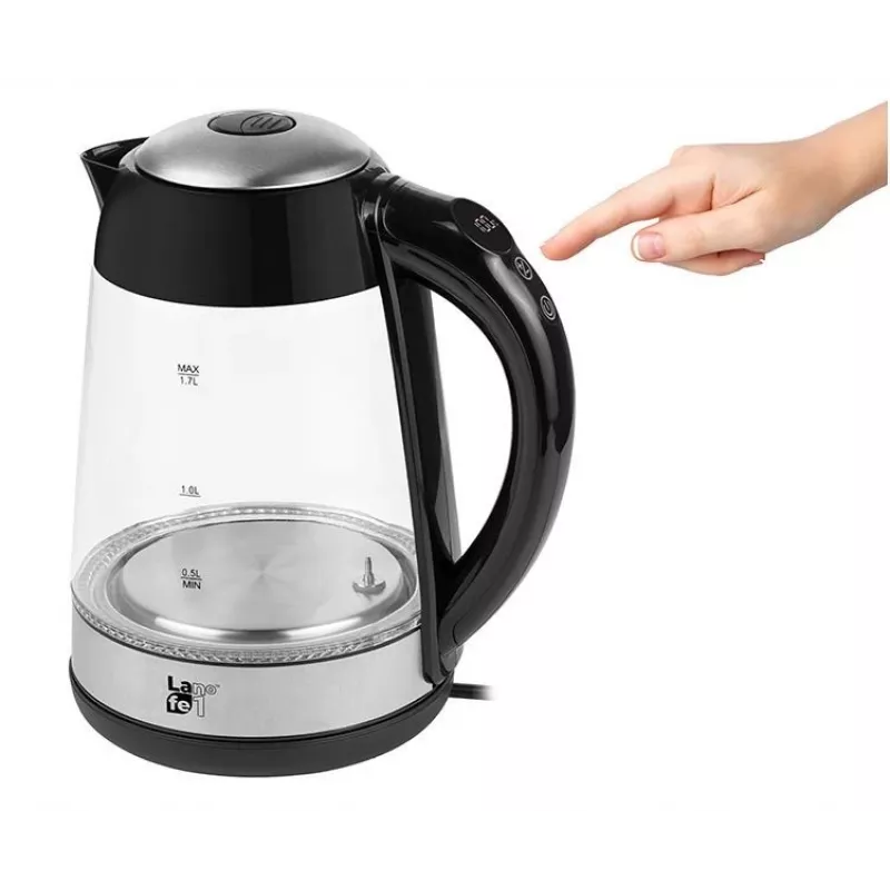 Waterkoker Lafe LAFCZA46806, 2200 W, 1,7 l, zwart