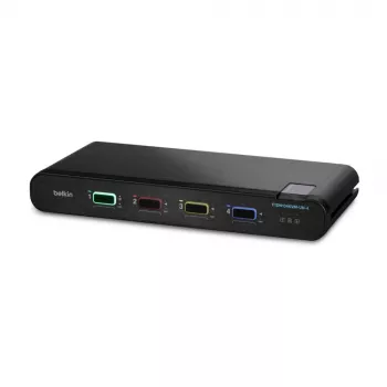 Belkin 4P Single Head DP/HDMI naar DP/HDMI Video Secure DT KVM-switch PP4.0 (F1DN104KVM-UN-4)