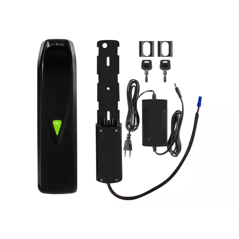 Batterij Green Cell EBIKEGCF01 36V 14500mAh lithium-ion zwart