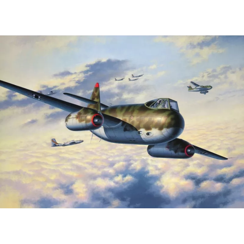 Kunststofmodel vliegtuig REVELL Messerschmitt P.1099A-P-SER schaal 1/72