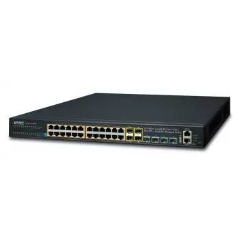 Managed L3 Gigabit Ethernet-switch PLANET SGS-6341-24P4X