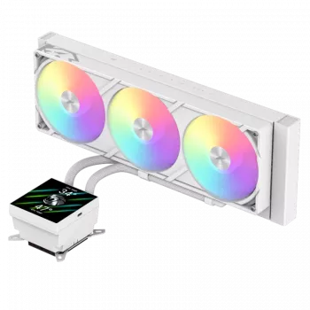 Gamemax CPU-vloeistofkoeler | GLACIER 360 LCD WH | Intel, AMD