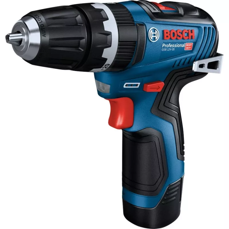 Boormachine Bosch GSB 12V-35 2x3Ah LBOXX 06019J9000