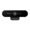 Logitech BRIO 4K Ultra HD Pro webcam 960-001106, 4096x2160, HDR, RightLight 3, 5x digitale zoom, autofocus, USB 3.0 (USB-C), zwart
