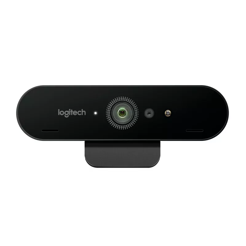 Logitech BRIO 4K Ultra HD Pro webcam 960-001106, 4096x2160, HDR, RightLight 3, 5x digitale zoom, autofocus, USB 3.0 (USB-C), zwart