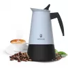 Piccolina 600, koffiezetapparaat lichtblauw/zwart, 300 ml | 6 kopjes