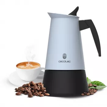 Piccolina 600, koffiezetapparaat lichtblauw/zwart, 300 ml | 6 kopjes