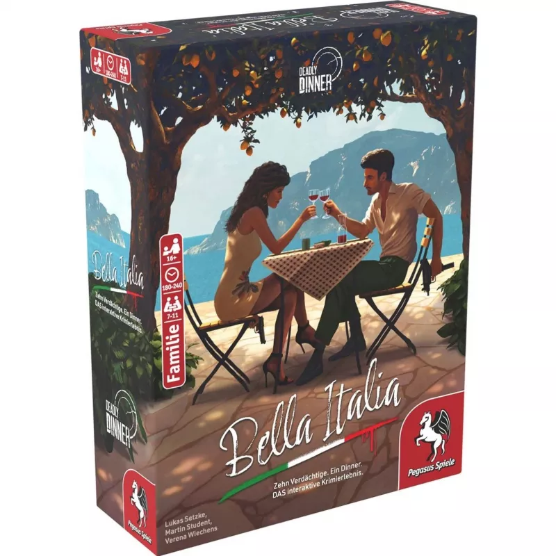 Deadly Dinner - Bella Italia, bordspel