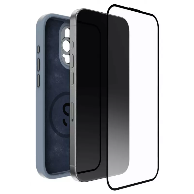 ShiftCam AC-CA-15PL-CH-EF hoesje met lensbevestiging voor iPhone 15 Plus, veganistisch leer, MagSafe-compatibel