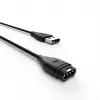 USB-A-oplaadkabel FIXED FIXDW-796 voor Garmin-smartwatches — compatibele oplaad- en datakabel
