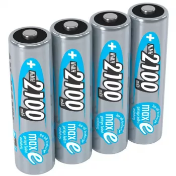 1x4 Ansmann maxE NiMH oplaadbare batterij Mignon AA 2100 mAh 5035052