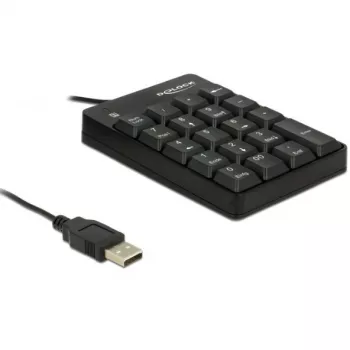 Numeriek toetsenblok DeLOCK 12481 universeel USB zwart