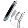 Telefoonstandaard SODI SIM-300 zilver MagSafe – deskthouder voor MagSafe-compatibele iPhone