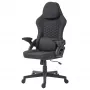 Deltaco DC130 gamingstoel soft woven mesh zwart (GAM-180)