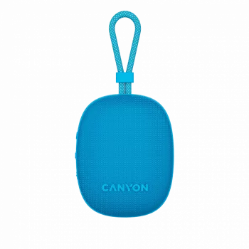 Canyon OnMove 12 - draagbare Bluetooth v5.3 luidspreker - 5W - TWS - IPX7 - 12 uur - USB-C opladen