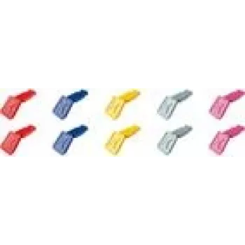 KNIPEX KN 00 61 10 CV01 - ColorCode Clip - 10 stuks gemengde kleuren (00 61 10 C V01)