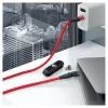 USB-kabel RealPower MagneticCharge 100 1 m USB-C rood snel opladen
