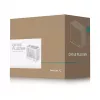 Computerbehuizing DeepCool CH160 PLUS WH small form factor wit, microATX, gehard glas, USB-C
