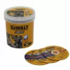 DeWalt DT20540-QZ Metal Target Inox doorslijpschijven 125 x 1,0 mm, verpakking van 100