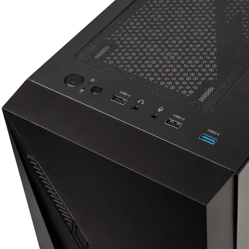 Computerbehuizing Kolink Inspire K2 Plus ARGB Micro-ATX zwart