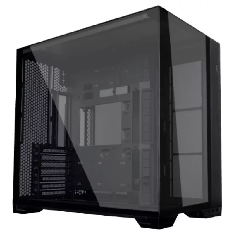 PC-behuizing Lian Li O11 VISION COMPACT Tower zwart
